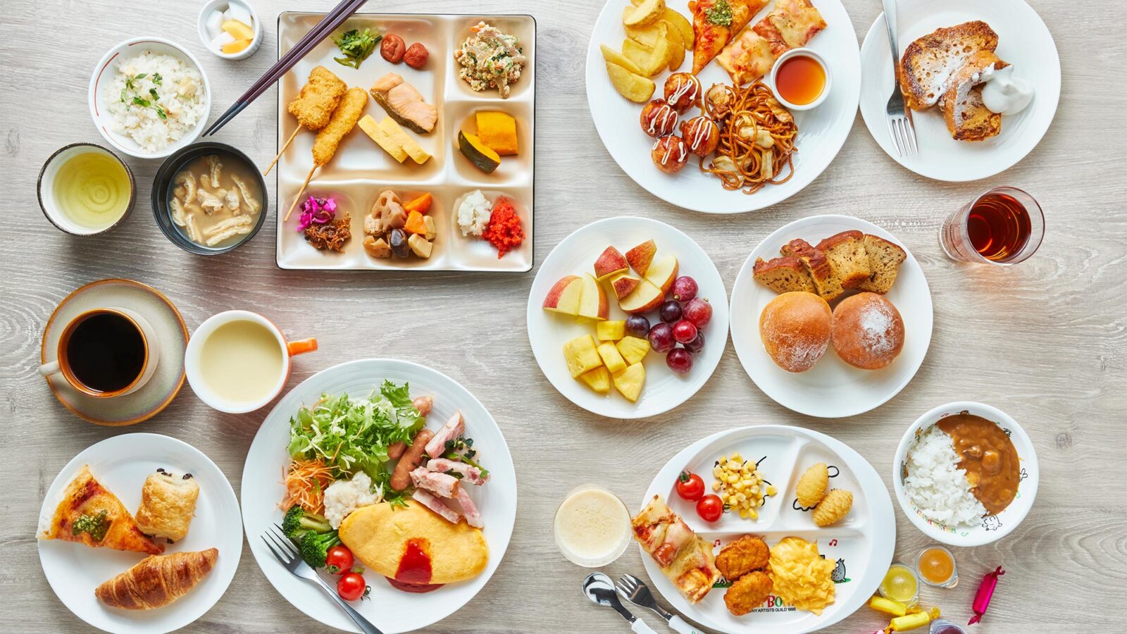 ホテルユニバーサルポートヴィータ 朝食ビュッフェイメージ