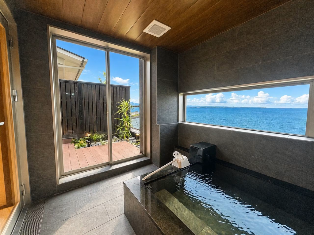 AMANE RESORT SEIKAI(潮騒の宿 晴海)客室露天風呂