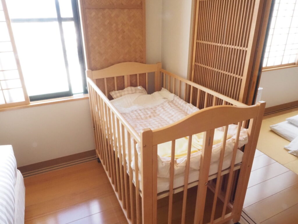 奈良プラザホテル ベビーベッド 貸出 赤ちゃん