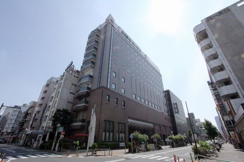 ホテル名古屋ガーデンパレスの外観|琉球畳の和洋室がある子連れ向けホテル