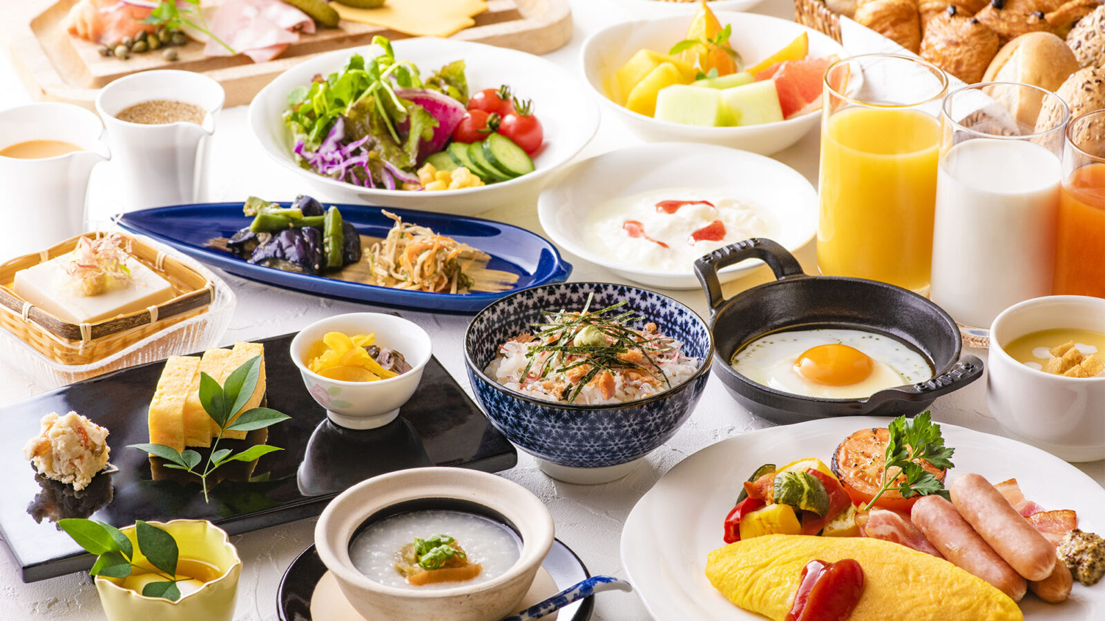 ヒルトン東京ベイ 朝食ビュッフェ