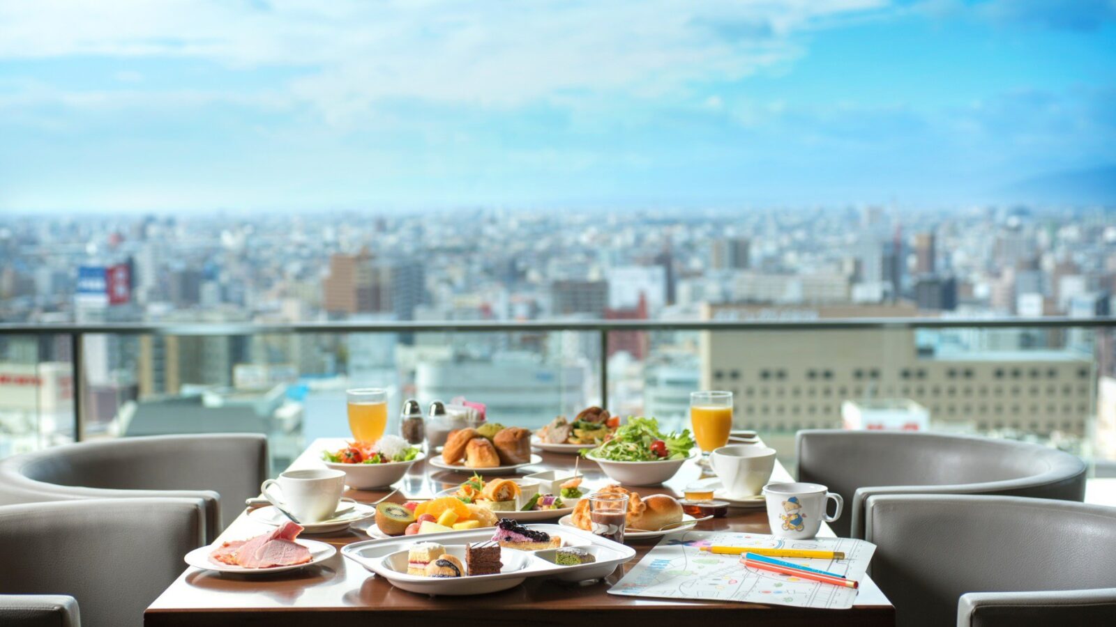 名古屋マリオットアソシアホテル 15F オールデイダイニング パーゴラ 朝食イメージ