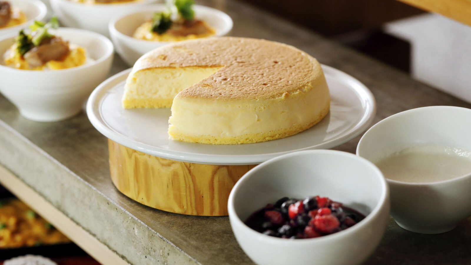ホテルハーヴェスト那須 那須スフレパンケーキ(朝食ブッフェ)