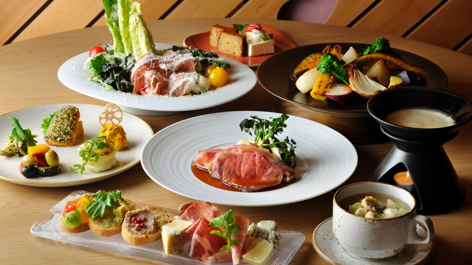 リゾナーレ那須 ビュッフェレストラン SHAKISHAKI 料理一例