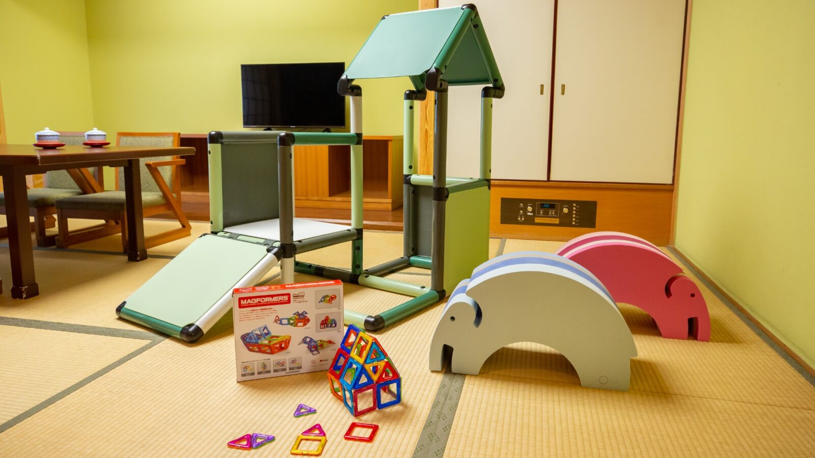 ホテルオークラ神戸 ボーネルンドの遊具で遊べる和洋室 子連れ