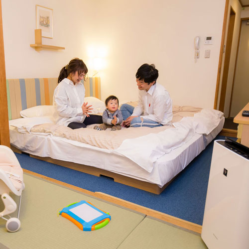 ホテルグリーンプラザ軽井沢 ベビー用品をそろえた赤ちゃんルーム