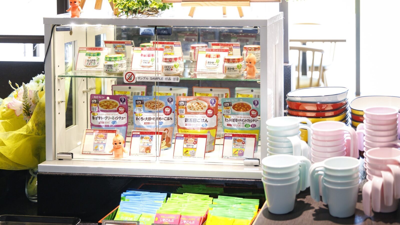 箱根ホテル小涌園 ビュッフェの離乳食コーナー