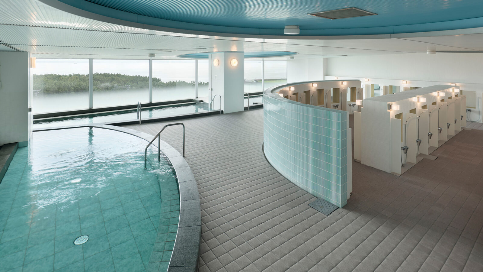 三井ガーデンホテルプラナ東京ベイ 東京湾を望む大浴場