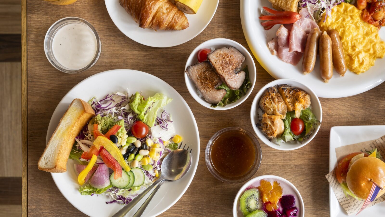 三井ガーデンホテルプラナ東京ベイ 朝食ビュッフェの料理