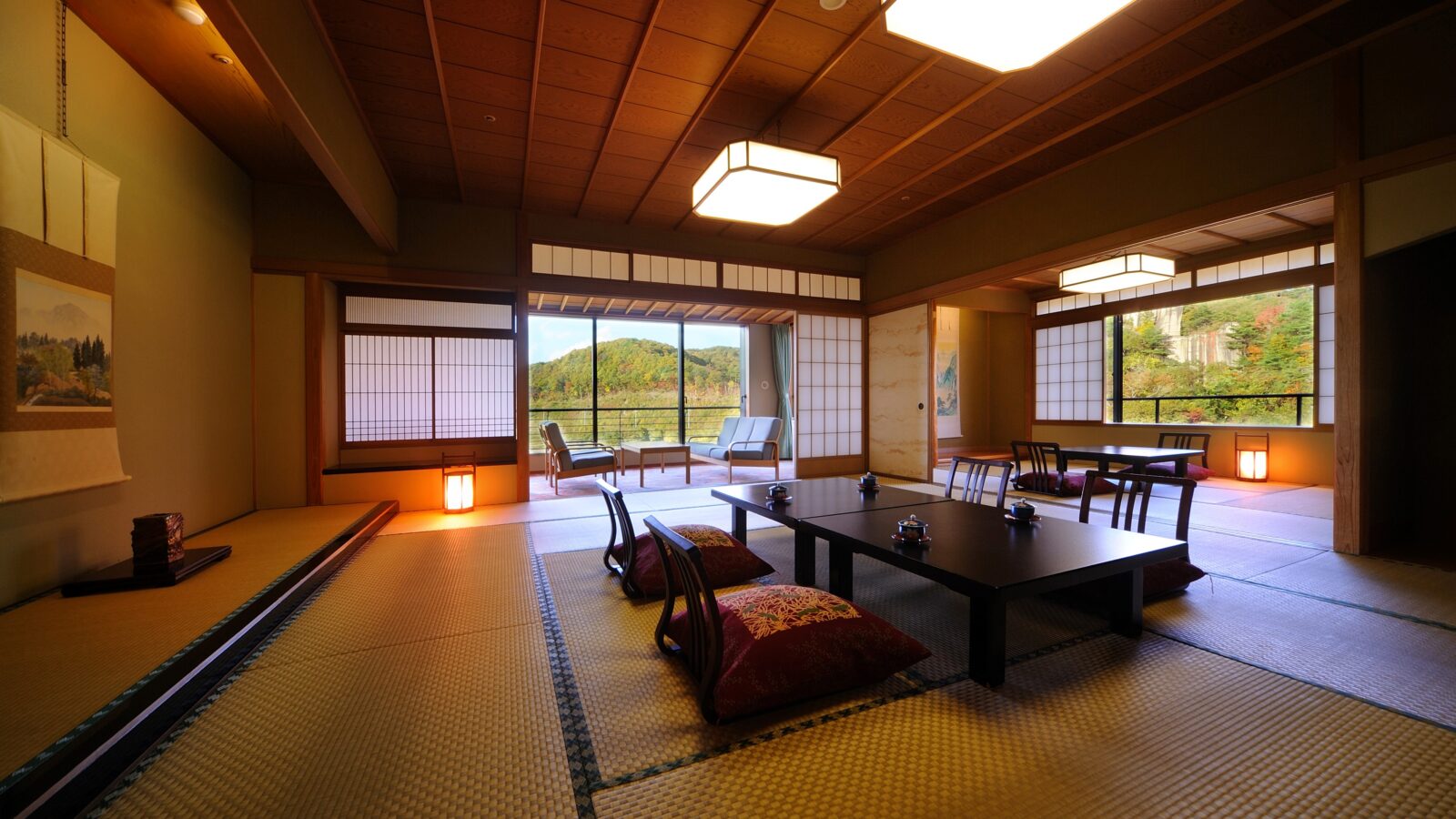 仙台 秋保温泉 ホテル瑞鳳 和室 和室15畳+6畳+6畳 大部屋タイプ(禁煙)(一例)